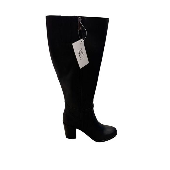 Naturalizer Women's Black Knee High Boots Wide Calf Size 5.5 - Picture 2 of 10